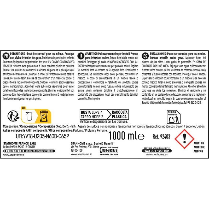MULTISURFACE REFILL 1000ML