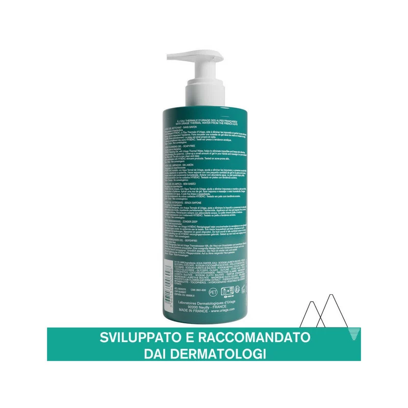 Uriage Hyséac Gel Detergente 500ml