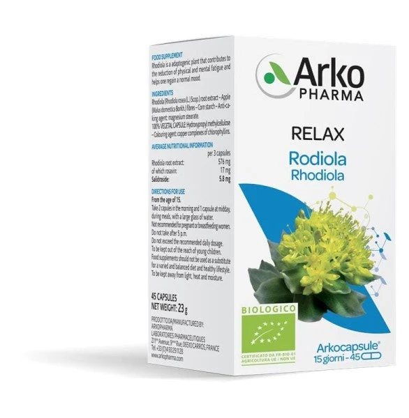 Arkocapsule Rodiola Bio 45 Capsule