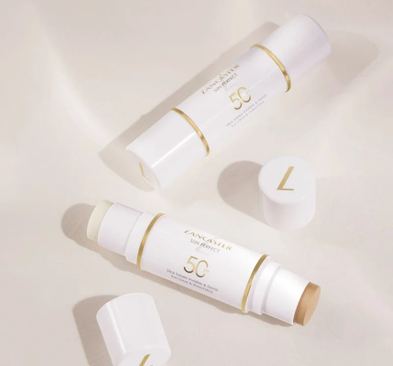 Lancaster Sun Perfect Youth Protection Sun Clear & Tinted Stick Viso SPF50