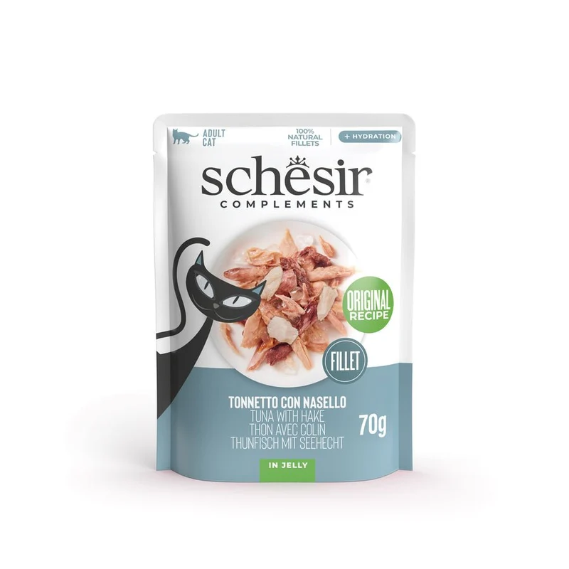 Schesir Gatto Bust. 70G Filetti In Gelatina