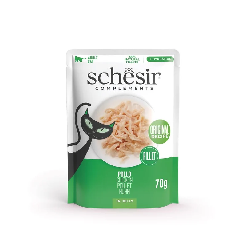 Schesir Gatto Bust. 70G Filetti In Gelatina