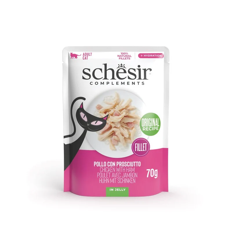 Schesir Gatto Bust. 70G Filetti In Gelatina
