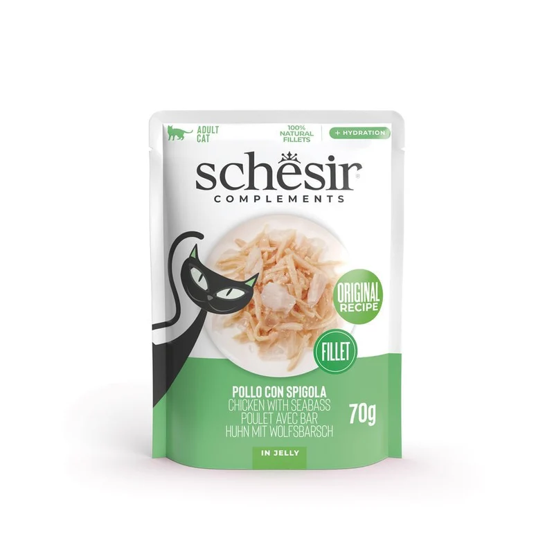 Schesir Gatto Bust. 70G Filetti In Gelatina