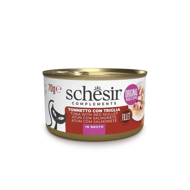 Schesir Gatto Latt. 70G Filetti In Brodo