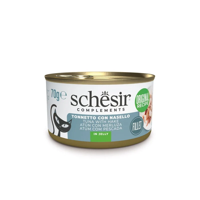 Schesir Gatto Latt. 70G Filetti In Gelatina