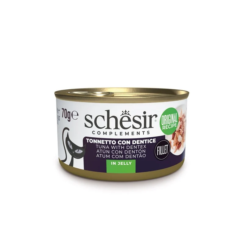 Schesir Gatto Latt. 70G Filetti In Gelatina