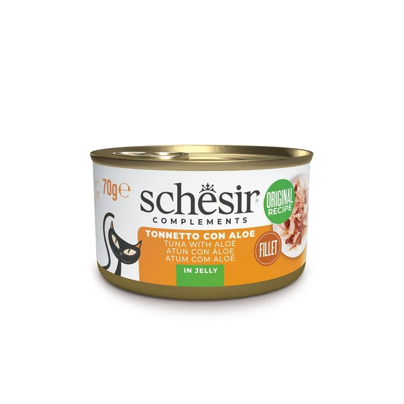 Schesir Gatto Latt. 70G Filetti In Gelatina