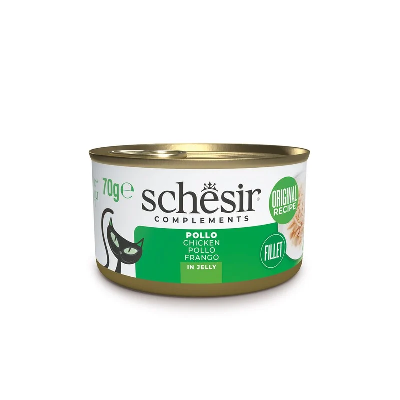 Schesir Gatto Latt. 70G Filetti In Gelatina
