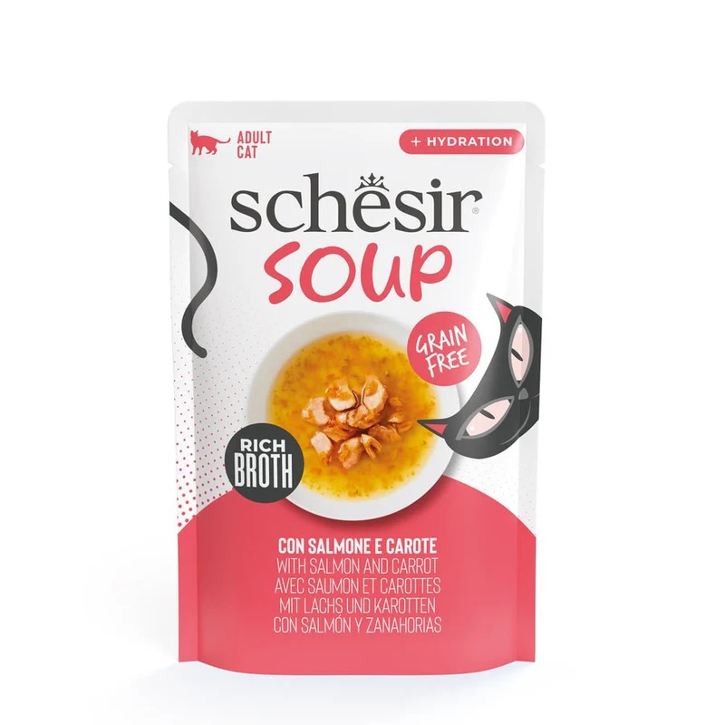 Schesir Gatto Bust. 40G Soup