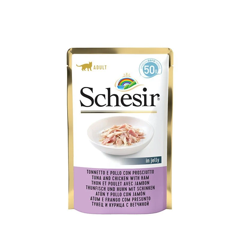 Schesir Gatto Bust. 50G Filetti In Gelatina