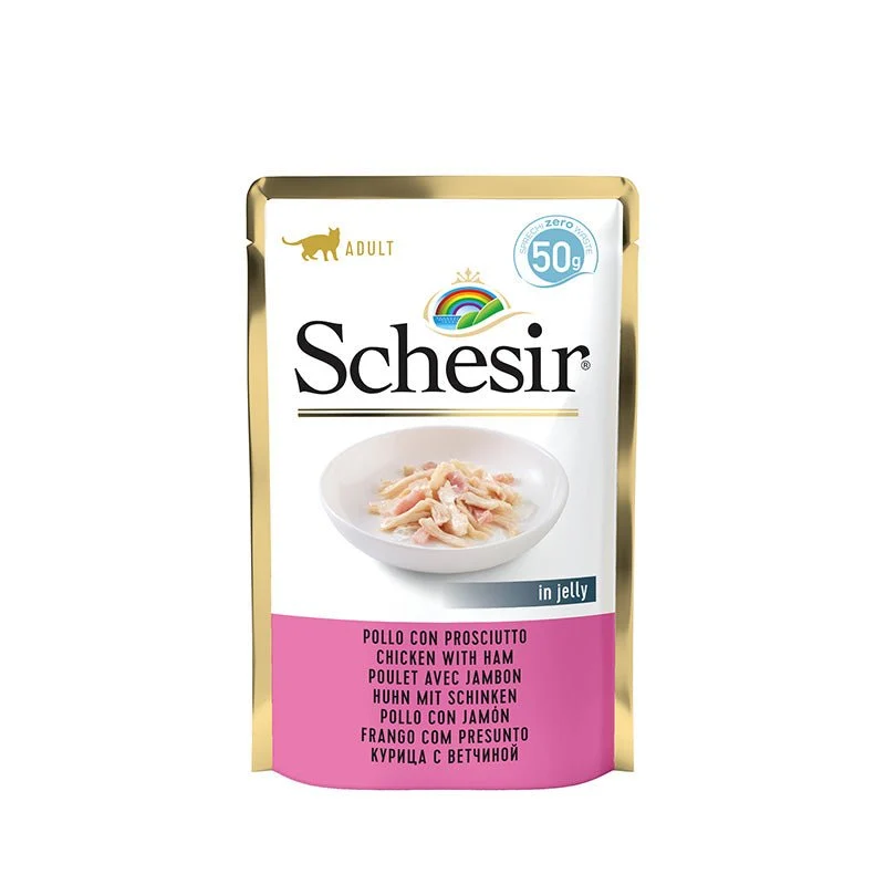 Schesir Gatto Bust. 50G Filetti In Gelatina