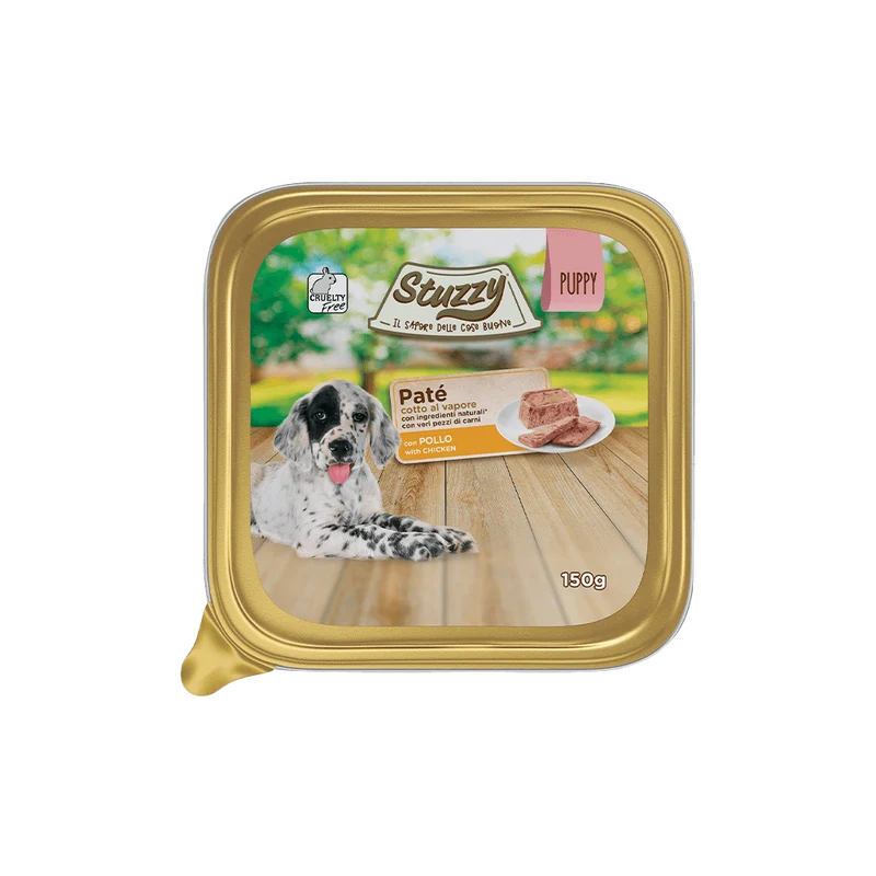 Stuzzy Puppy Vaschetta . 150G Patè