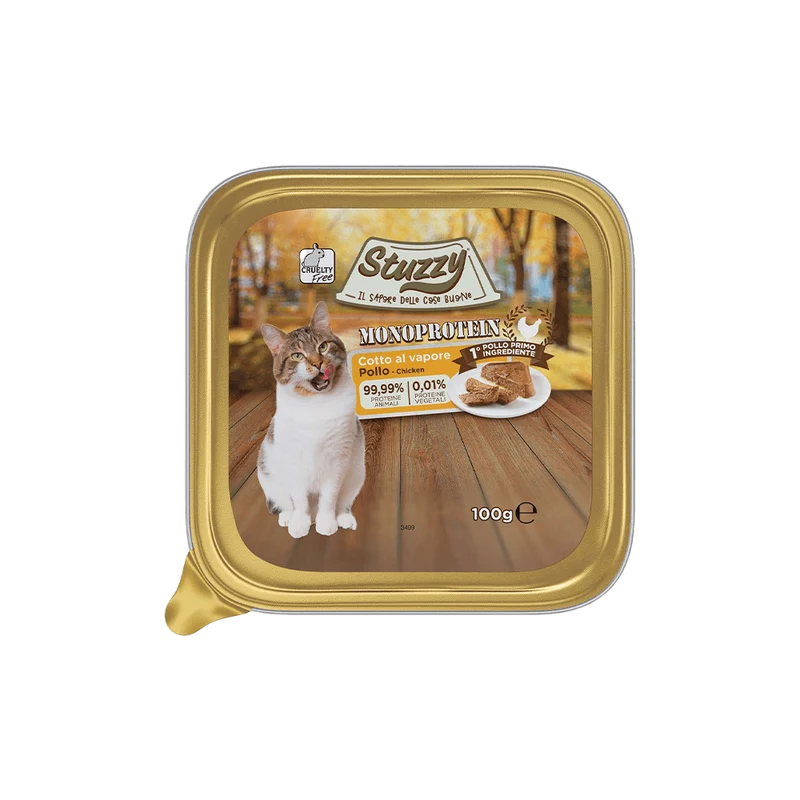 Stuzzy Gatto Vaschetta . 100G Monoprotein