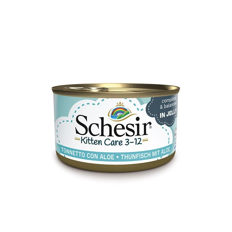 Schesir Gatto Kitt Latt. 85G Filetti In Gelatina