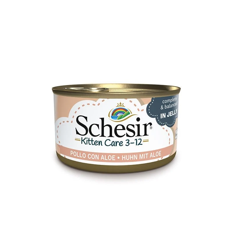 Schesir Gatto Kitt Latt. 85G Filetti In Gelatina