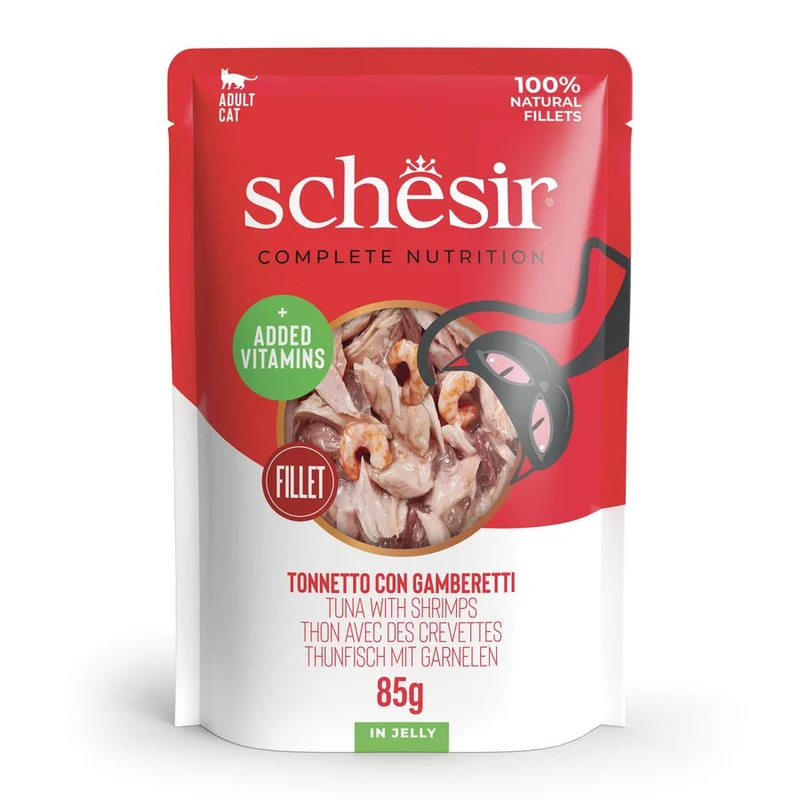 Schesir Gatto Bust. 85G Filetti In Gelatina