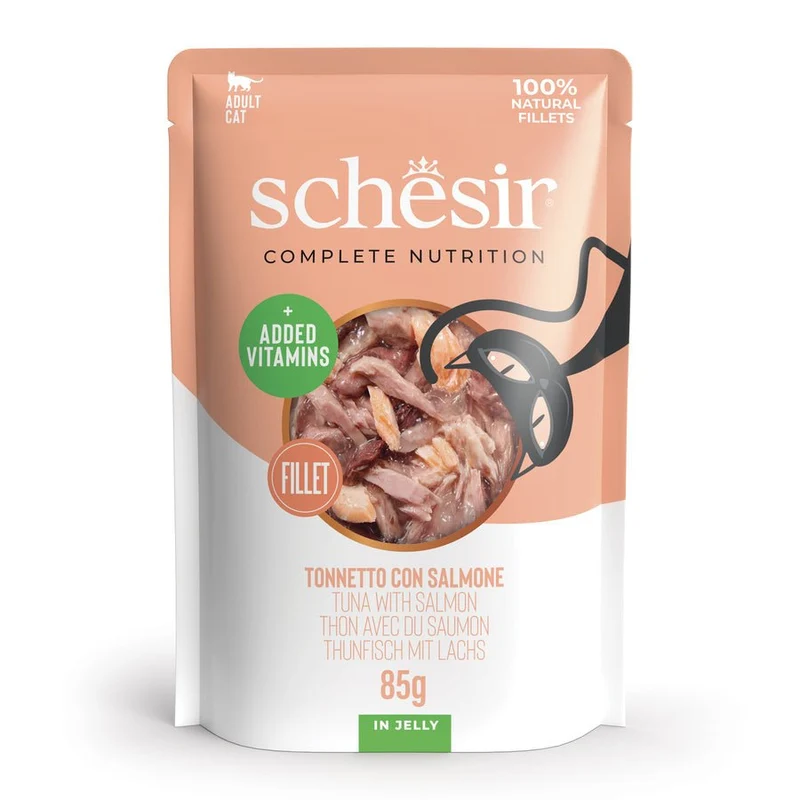 Schesir Gatto Bust. 85G Filetti In Gelatina