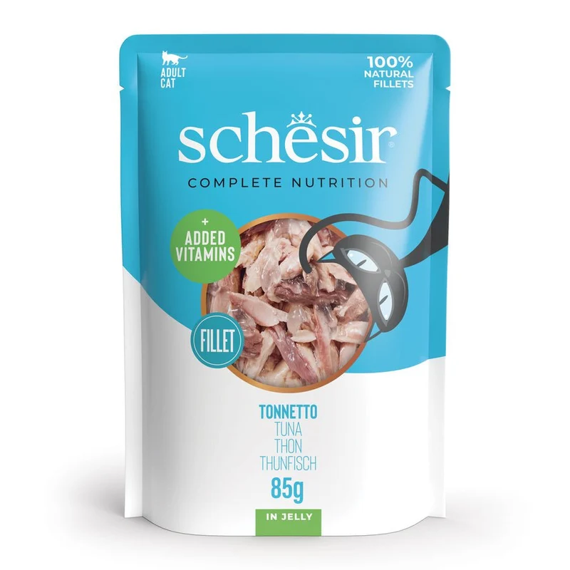 Schesir Gatto Bust. 85G Filetti In Gelatina