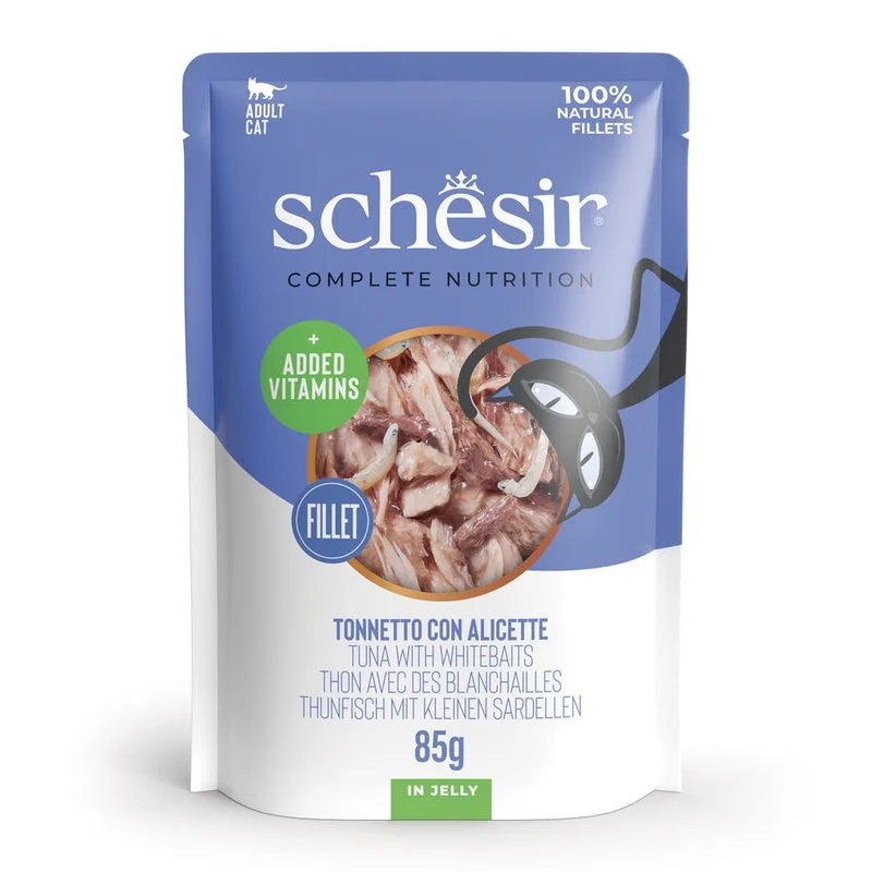 Schesir Gatto Bust. 85G Filetti In Gelatina