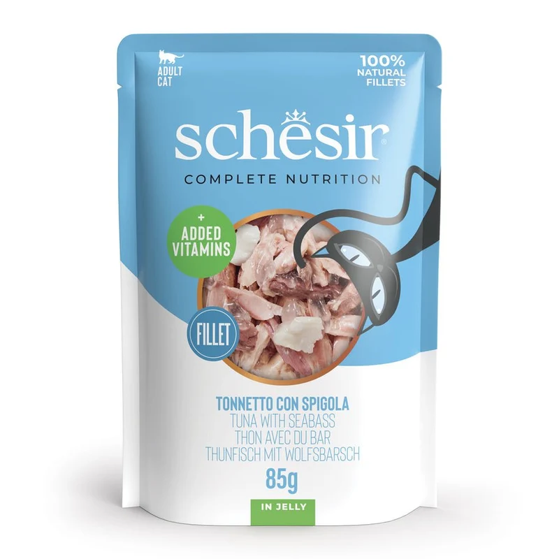 Schesir Gatto Bust. 85G Filetti In Gelatina