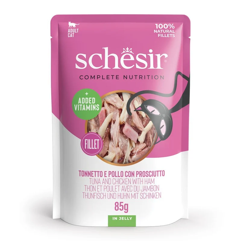 Schesir Gatto Bust. 85G Filetti In Gelatina