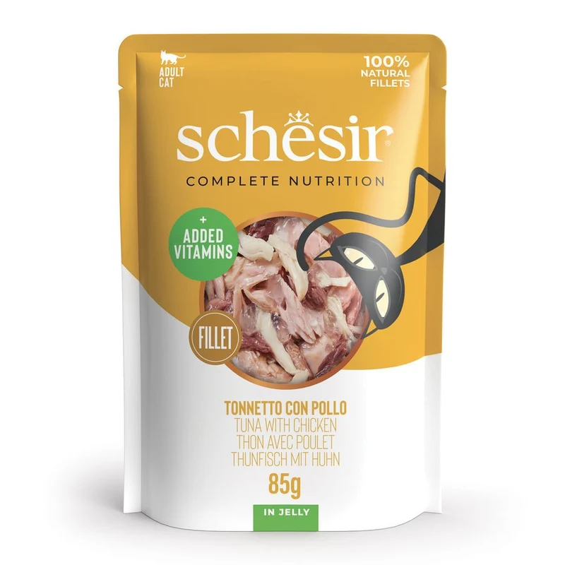 Schesir Gatto Bust. 85G Filetti In Gelatina