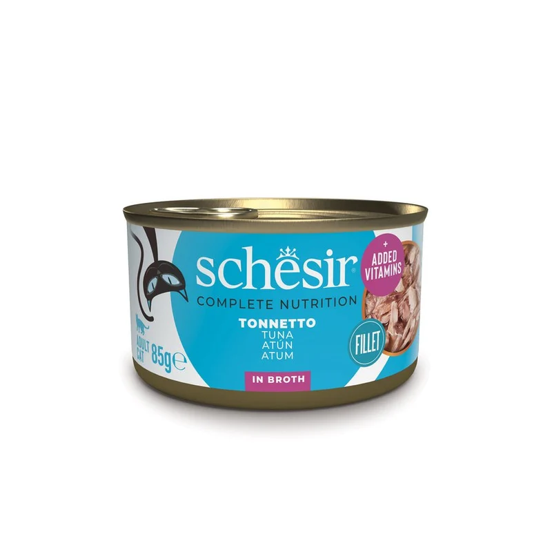 Schesir Gatto Latt. 85G Filetti In Brodo