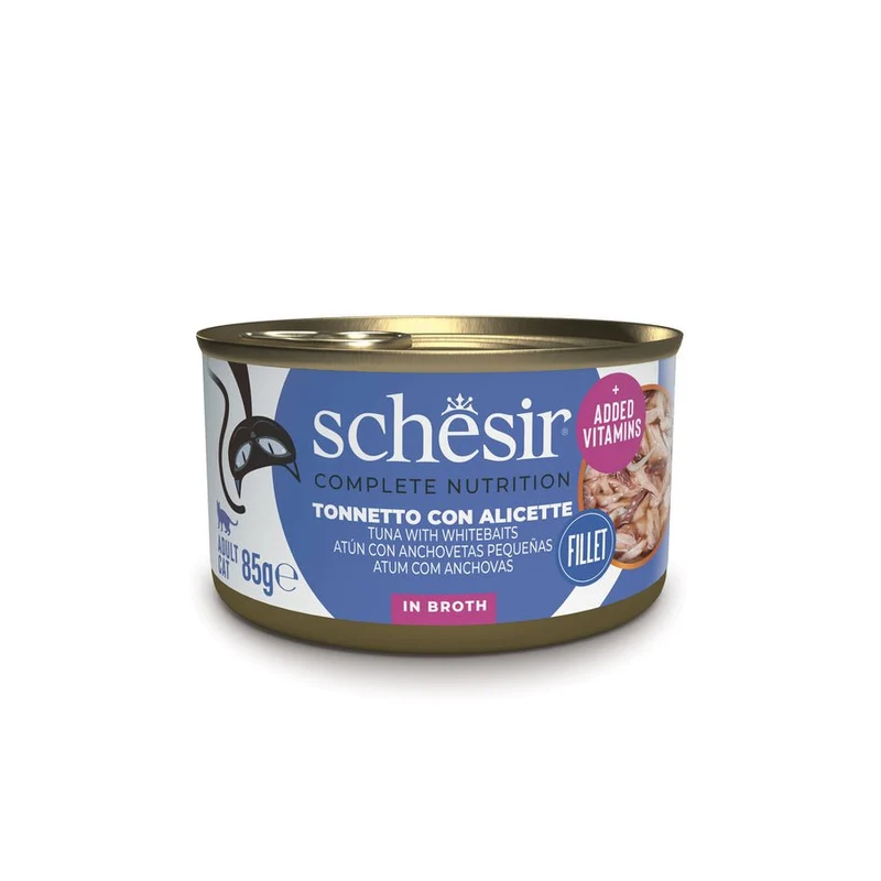 Schesir Gatto Latt. 85G Filetti In Brodo