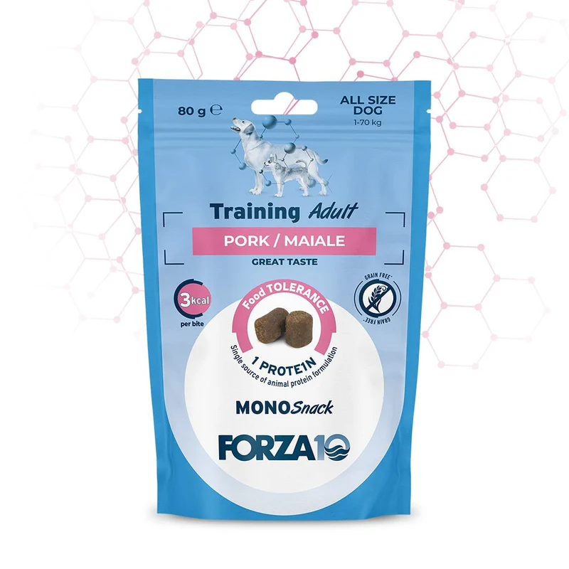 Forza 10 Dog Mono Snack Training Adult Maiale
