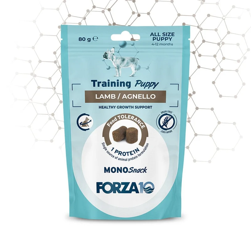 Forza 10 Cane Mono Snack Training Puppy Agnello