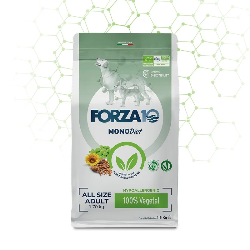 Forza 10 Cane Mono Diet Adult All Size Vegetal 10 Kg