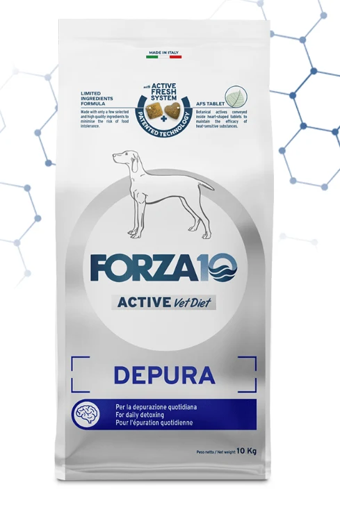 Forza10 Depura Alimento dietetico completo per cani adulti 10Kg