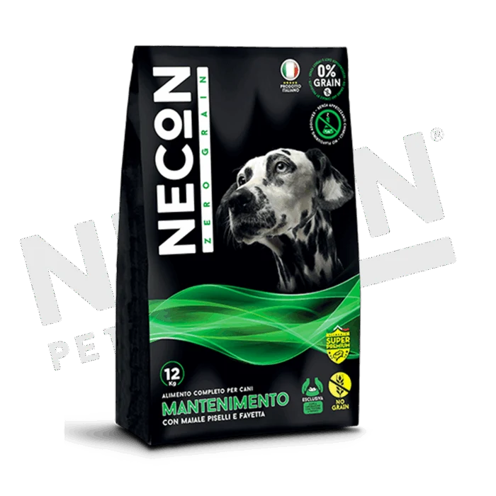 Necon Zero Grain Mantenimento Maiale, Piselli E Favetta