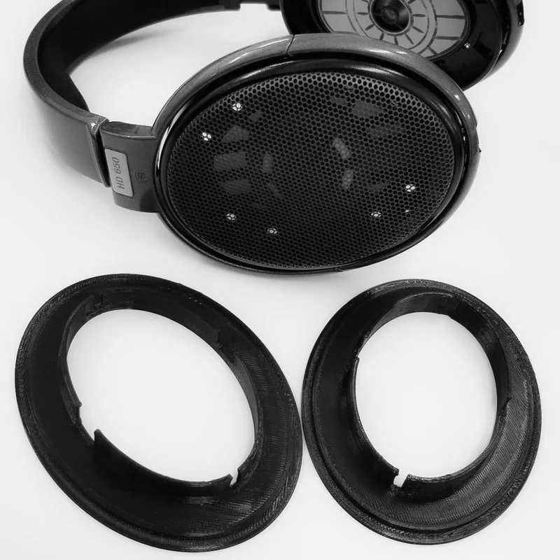 Anello adattatore per auricolari per cuffie Sennheiser 580 / 600 / 650