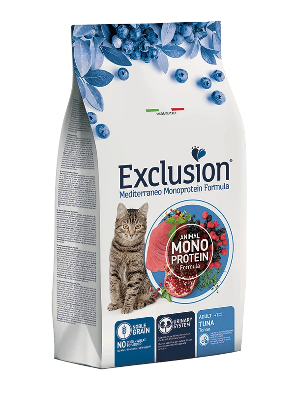 Exclusion Mediterraneo Monoprotein Noble Grain Gatto Adult Tuna