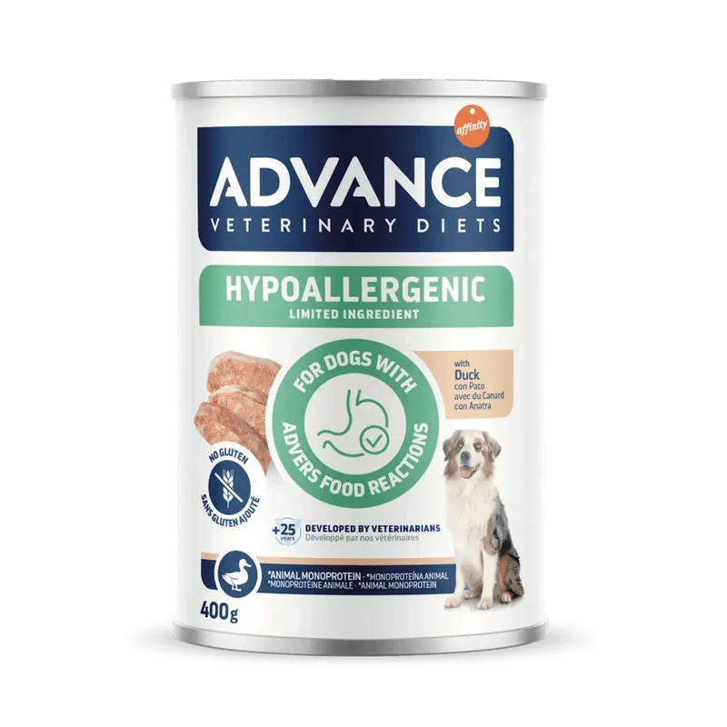 Advance Diet Latt.400G Hypoallergenic Con Anatra Cane