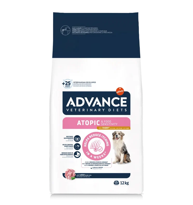 Advance Diet 3Kg Atopic Con Coniglio Cane