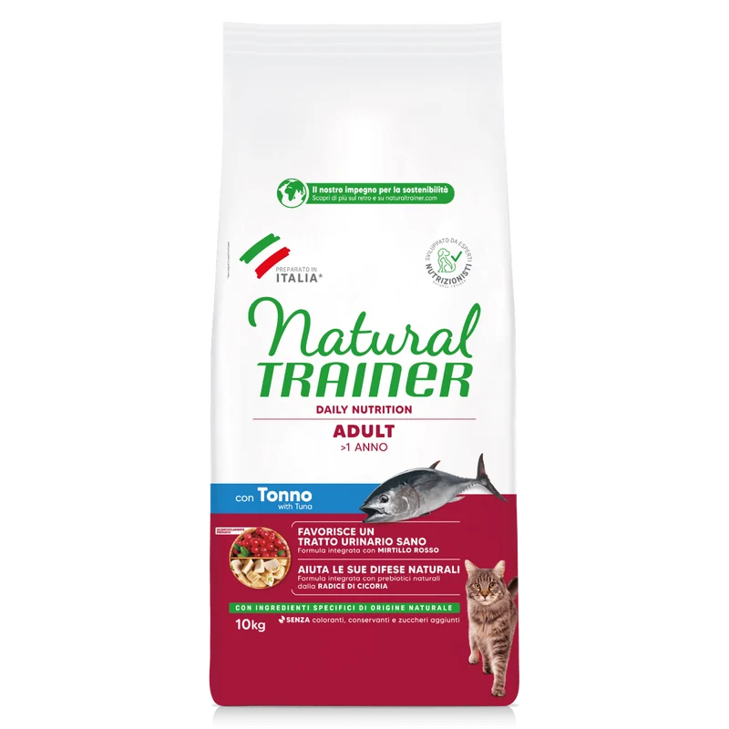 Natural Trainer-Daily 10Kg Adult Con Tonno