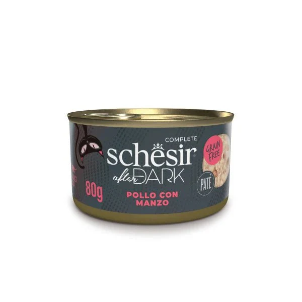 SCHESIR AFTER DARK gatto Latt. 80g Patè