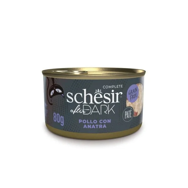 SCHESIR AFTER DARK gatto Latt. 80g Patè