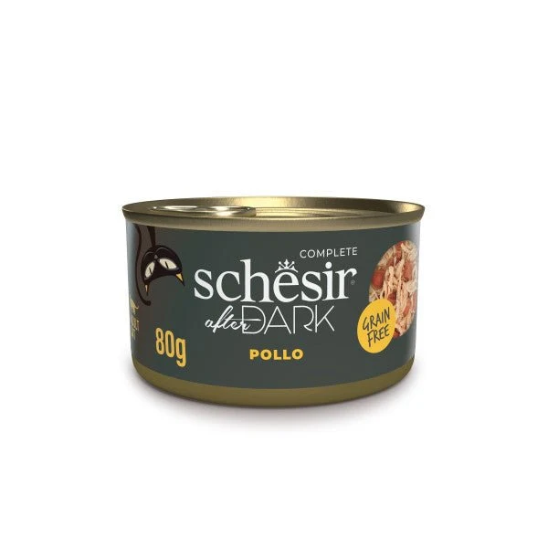 Schesir After Dark Gatto Latt. 80G In Brodo