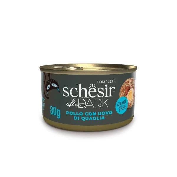 Schesir After Dark Gatto Latt. 80G In Brodo