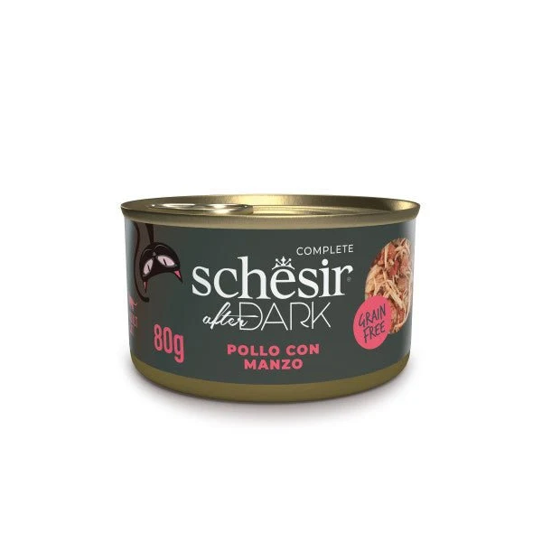 Schesir After Dark Gatto Latt. 80G In Brodo