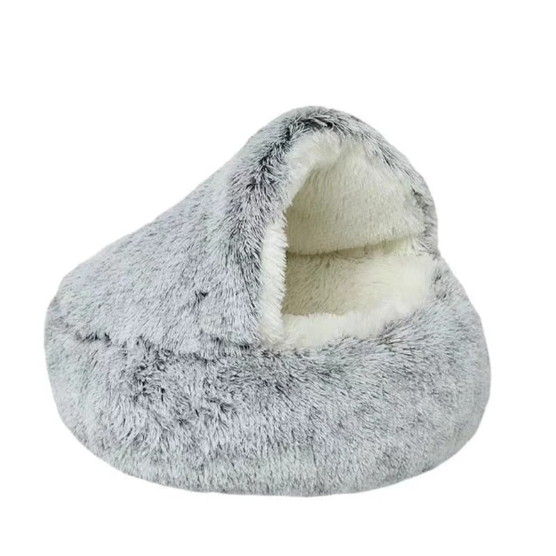 Pet Cave Bed Cozy Cat Cave Design Soft Comfort