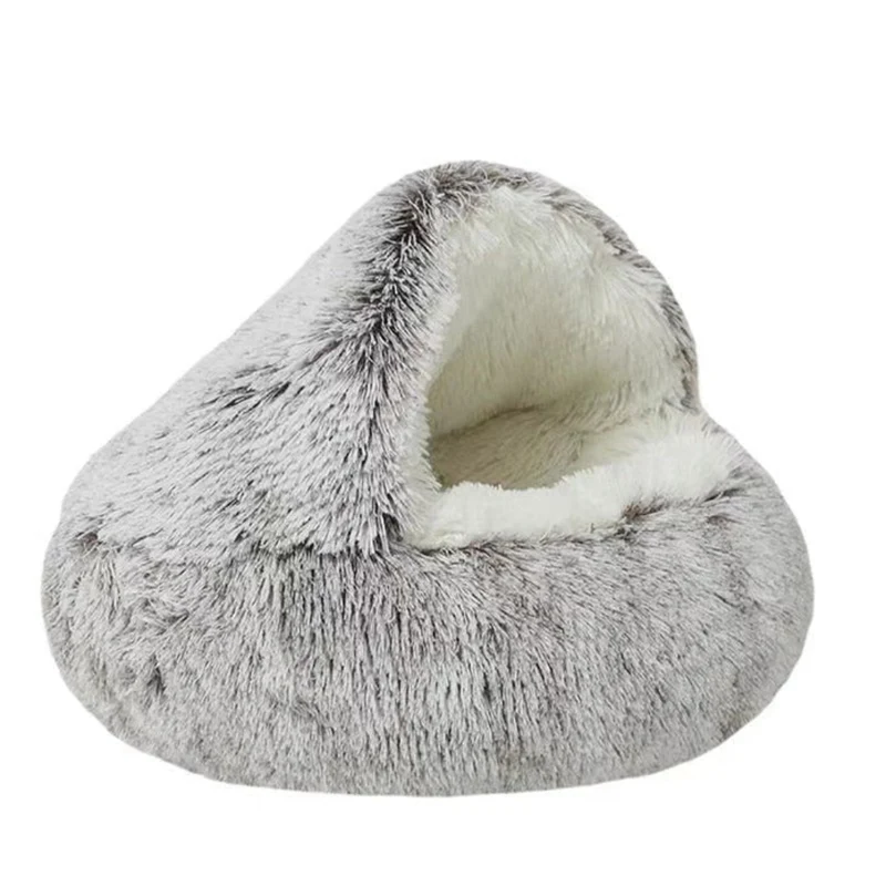 Pet Cave Bed Cozy Cat Cave Design Soft Comfort