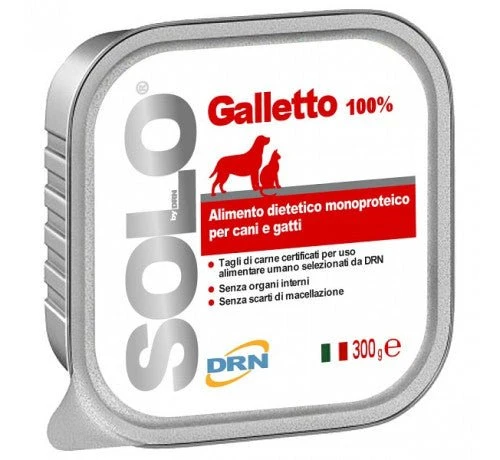 Drn Solo Cibo Umido Cane E Gatto 300gr