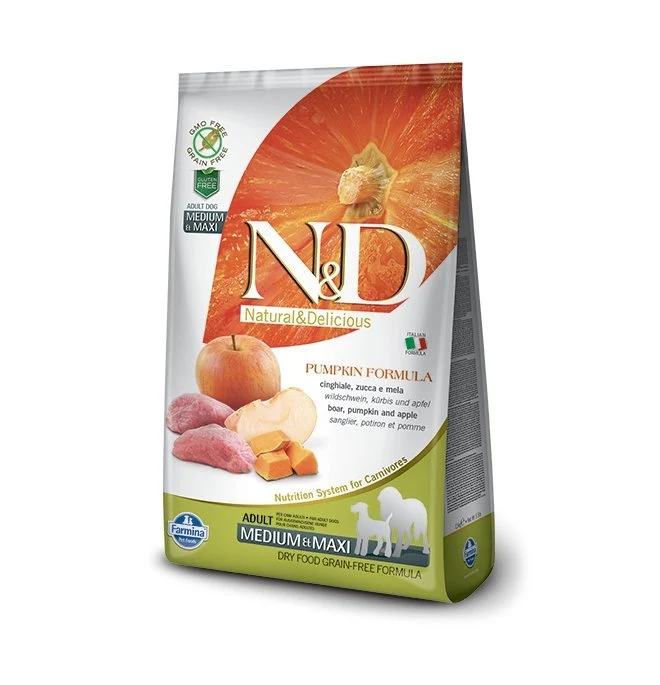 Farmina N&D cane Pumpkin Cinghiale E Mela Adult Mini