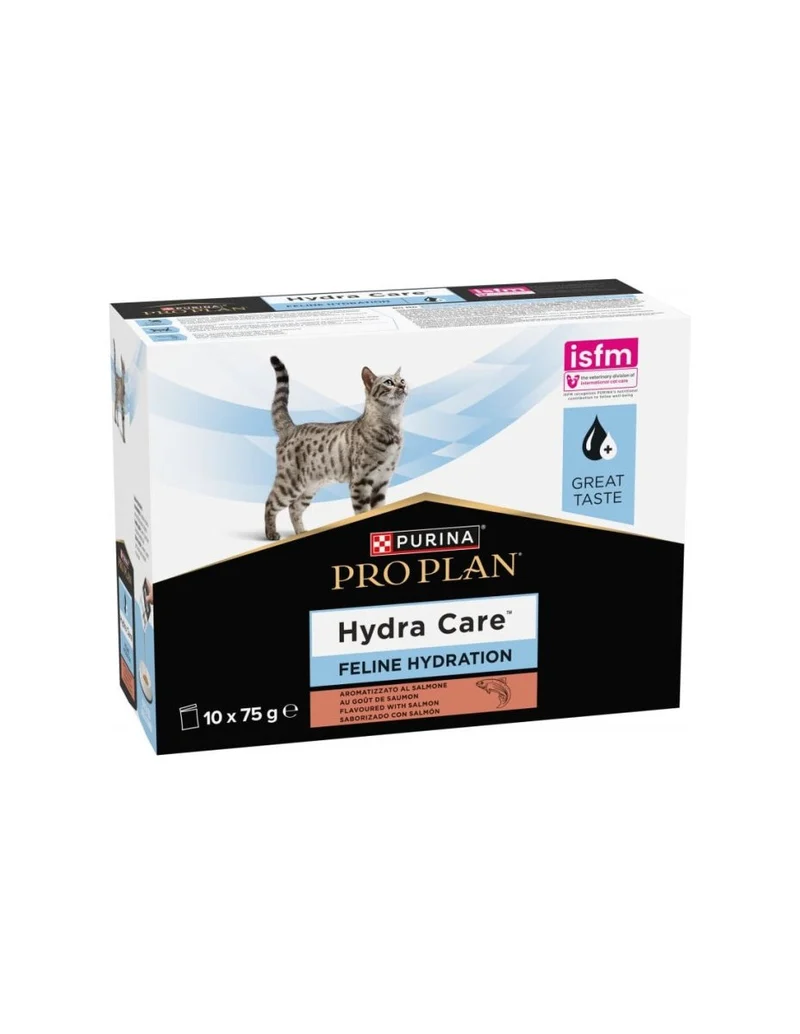 Purina Pro Plan Veterinary Diet Hydra Care Per Gatti Adulti 75Gr Salmone