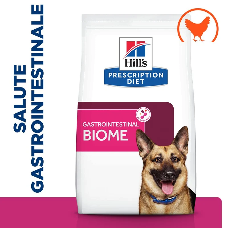 Hill's PRESCRIPTION DIET Gastrointestinal Biome alimento per cani con pollo